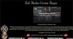 Desktop Screenshot of flesherbanjos.com